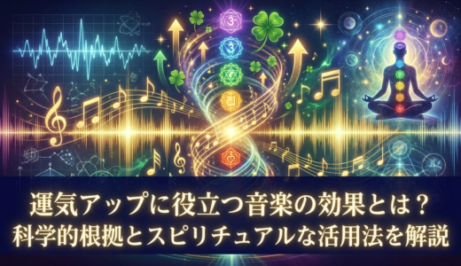 運気アップに役立つ音楽の効果とは？科学的根拠とスピリチュアルな活用法を解説
