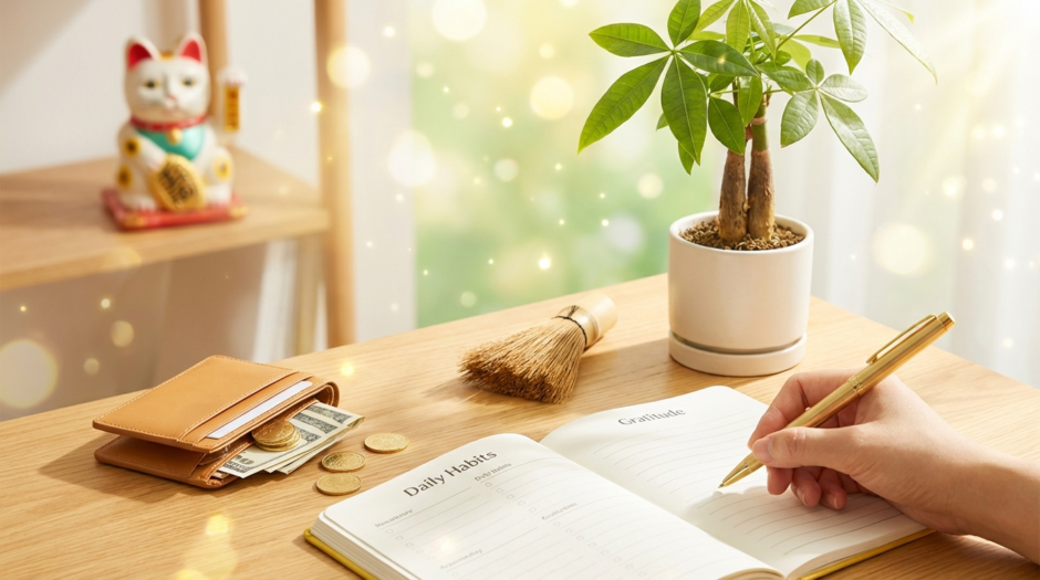 金運が良くなる習慣の基本を解説！毎日できる開運アクション集