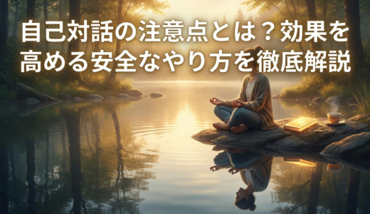 自己対話の注意点とは？効果を高める安全なやり方を徹底解説