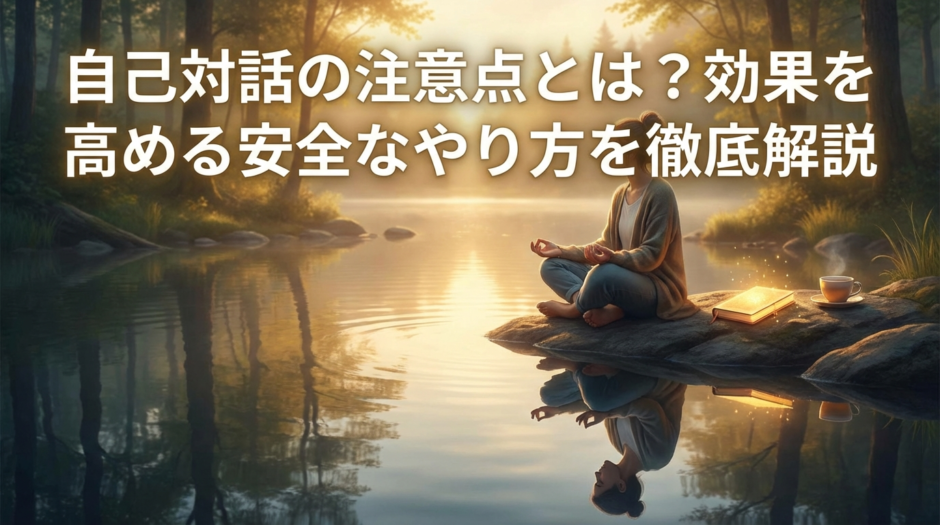 自己対話の注意点とは？効果を高める安全なやり方を徹底解説