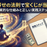 引き寄せの法則で宝くじが当たる？現実的な仕組みと正しい実践ステップ