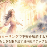 こころのヒーリングで不安を解消する方法とは？自分らしさを取り戻す具体的ステップを解説