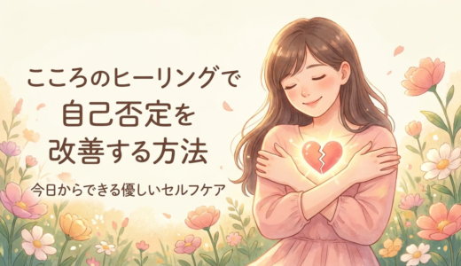 こころのヒーリングで自己否定を改善する方法｜今日からできる優しいセルフケア