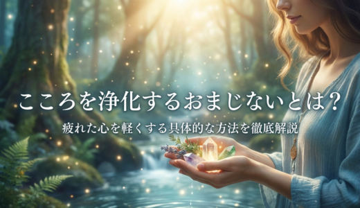 こころを浄化するおまじないとは？疲れた心を軽くする具体的な方法を徹底解説