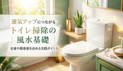 運気アップにつながるトイレ掃除の風水基礎｜金運や健康運を高める実践ポイント