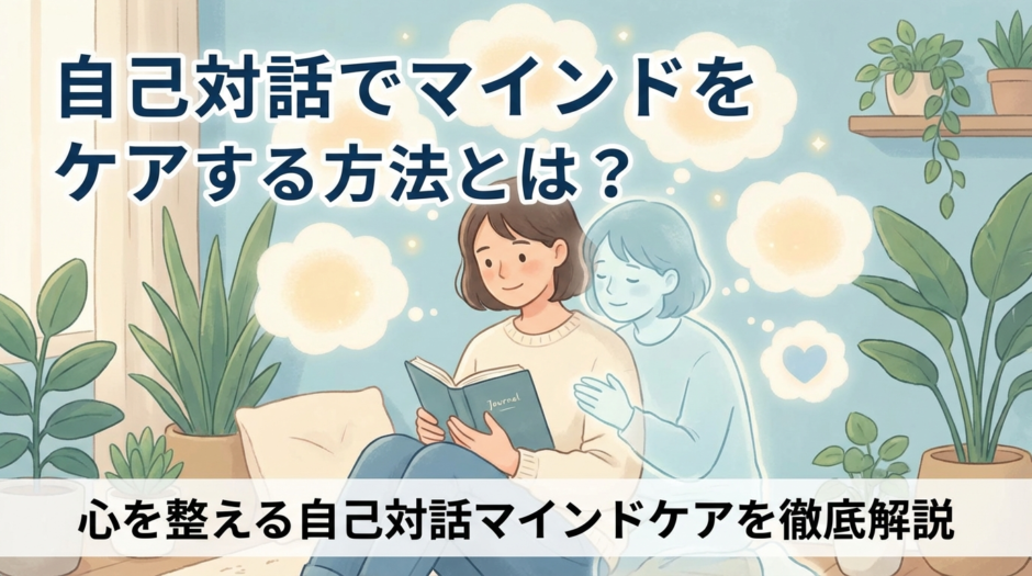 自己対話でマインドをケアする方法とは？心を整える自己対話マインドケアを徹底解説