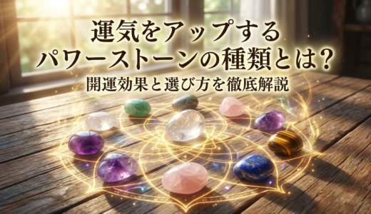 運気をアップするパワーストーンの種類とは？開運効果と選び方を徹底解説