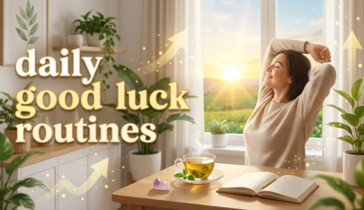 運気を上げる生活習慣の基本とは？毎日続けやすい開運ルーティンを徹底解説