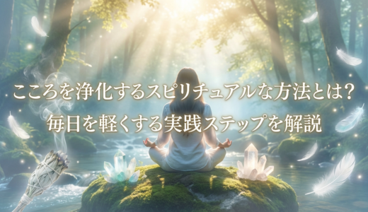 こころを浄化するスピリチュアルな方法とは？毎日を軽くする実践ステップを解説