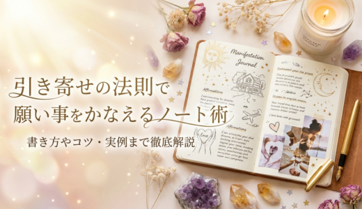 引き寄せの法則で願い事をかなえるノート術とは？書き方やコツ・実例まで徹底解説