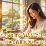 運気をアップさせる方法を今日から実践|スピリチュアルと習慣で流れを変えるコツ