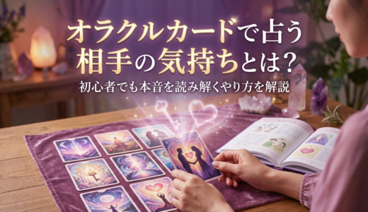 オラクルカードで占う相手の気持ちとは？初心者でも本音を読み解くやり方を解説
