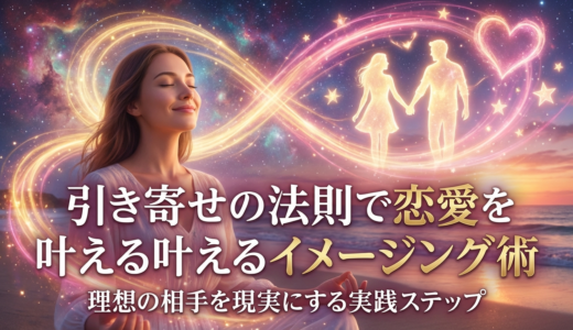 引き寄せの法則で恋愛を叶えるイメージング術｜理想の相手を現実にする実践ステップ