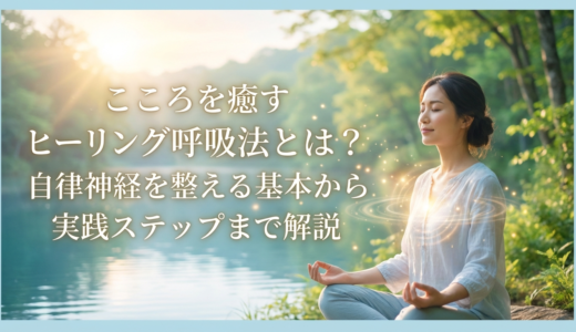 こころを癒すヒーリング呼吸法とは？自律神経を整える基本から実践ステップまで解説