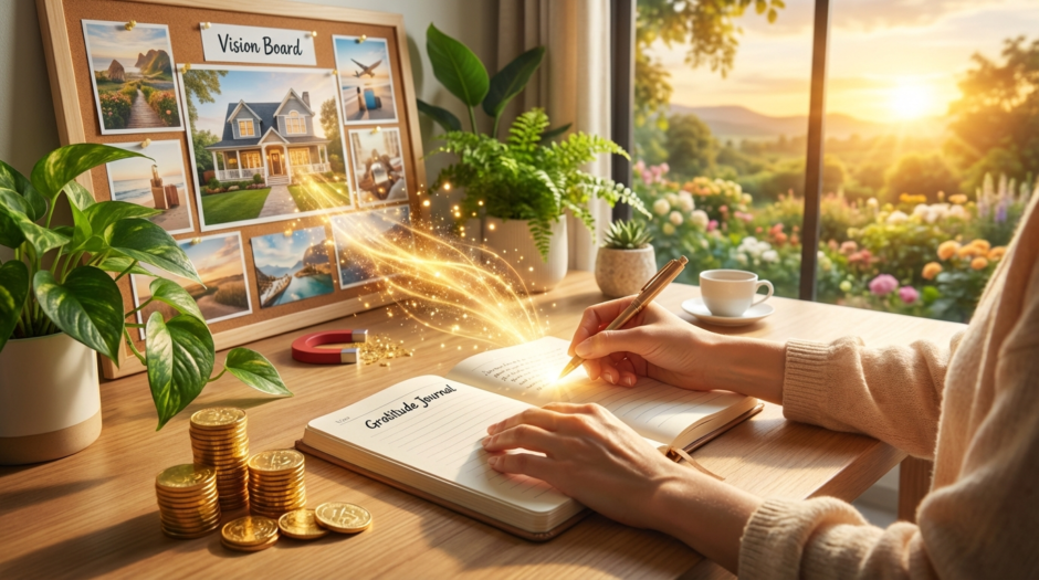 引き寄せの法則でお金と豊かさを実現する方法｜今日からできる実践ステップ