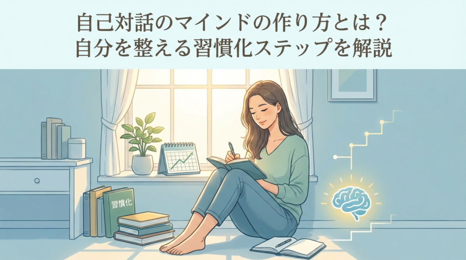 自己対話のマインドの作り方とは？自分を整える習慣化ステップを解説