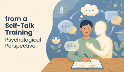 自己対話の訓練とは？効果ややり方を心理学の視点から解説