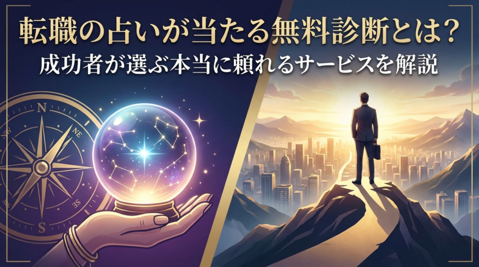 転職の占いが当たる無料診断とは？成功者が選ぶ本当に頼れるサービスを解説