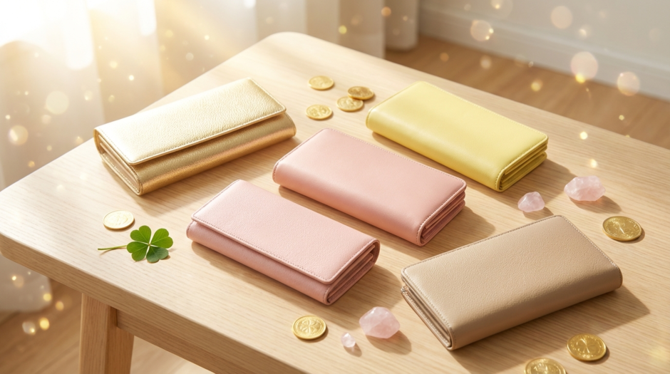 運気をアップさせる財布の色とは？金運や恋愛運を高める選び方を解説