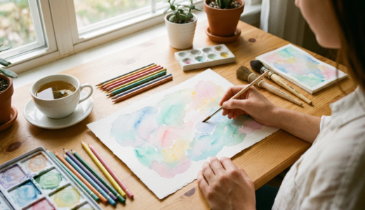 こころを整えるヒーリングアートセラピーとは？効果ややり方・始め方をやさしく解説
