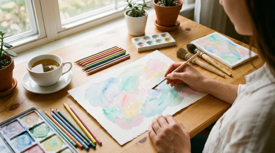 こころを整えるヒーリングアートセラピーとは？効果ややり方・始め方をやさしく解説